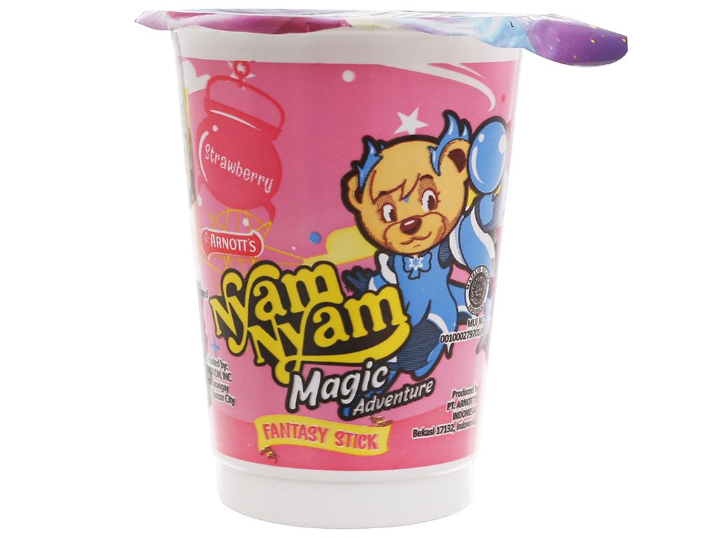 Bánh que chấm kem dâu Arnott’s Nyam Nyam ảnh 2