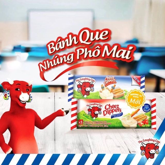 Bánh que chấm phô mai con bò cười The Laughing Cow & Go ảnh 1