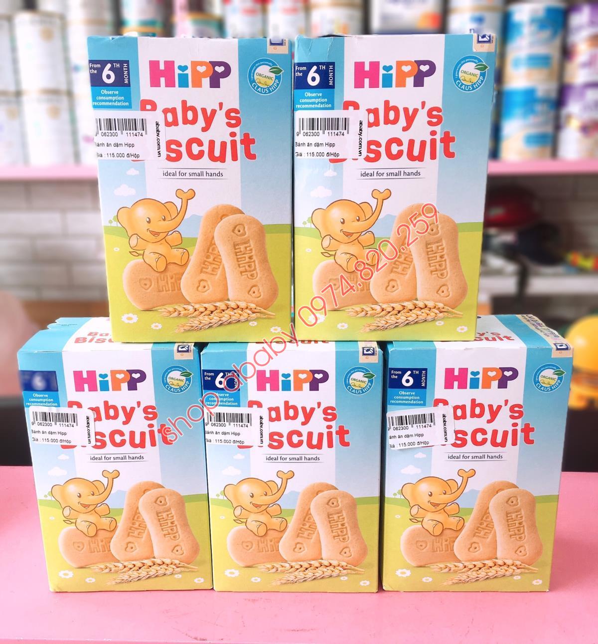 Bánh quy Hipp siêu sạch Biscuits ảnh 1