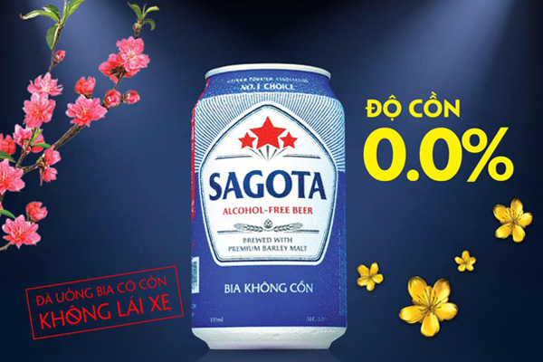 Bia không cồn Sagota ảnh 1