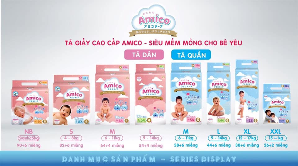 Bỉm Amico - Tã Amico ảnh 2