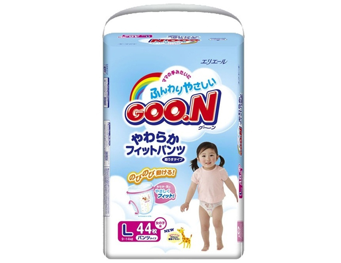 Bỉm Goon cho bé gái ảnh 1