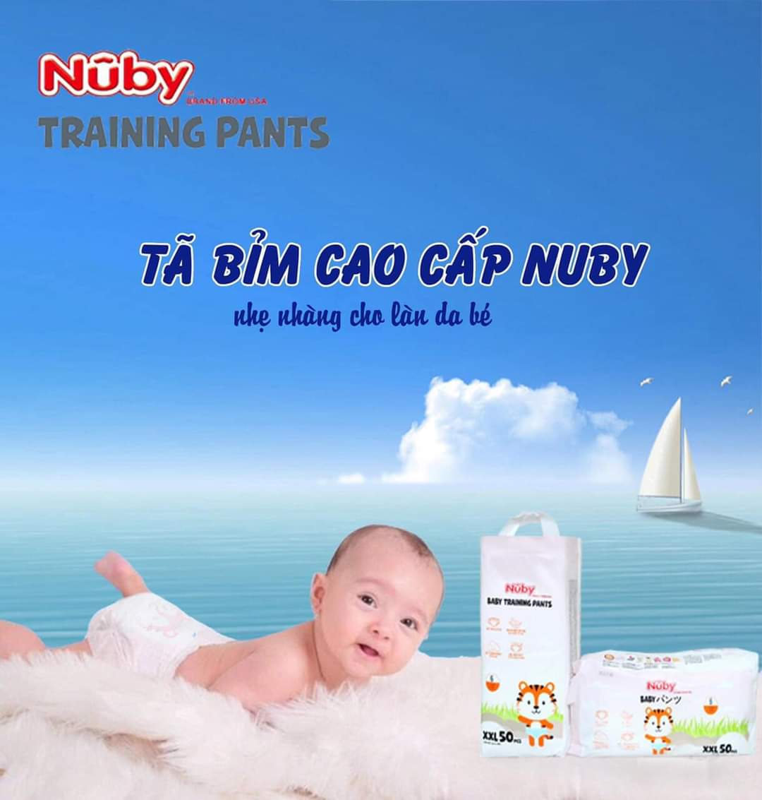 Bỉm Tã Quần Nuby ảnh 2