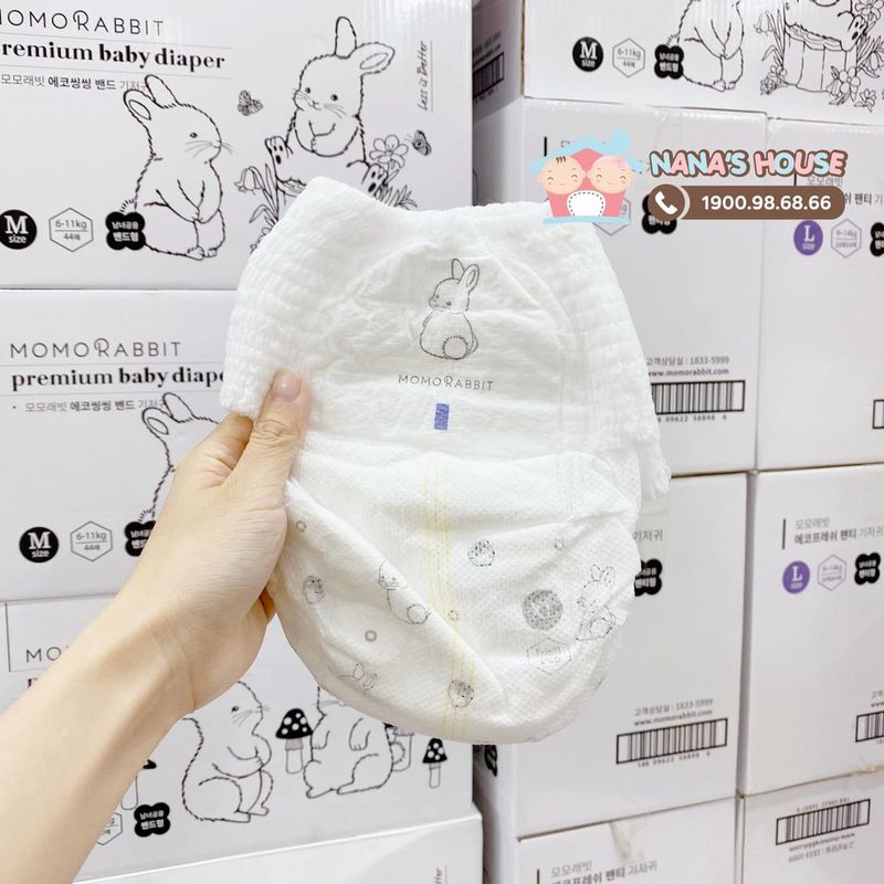 Bỉm momo rabbit cho bé trai ảnh 1