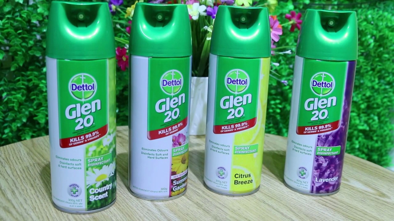 Bình Xịt Diệt Khuẩn Dettol Glen ảnh 1