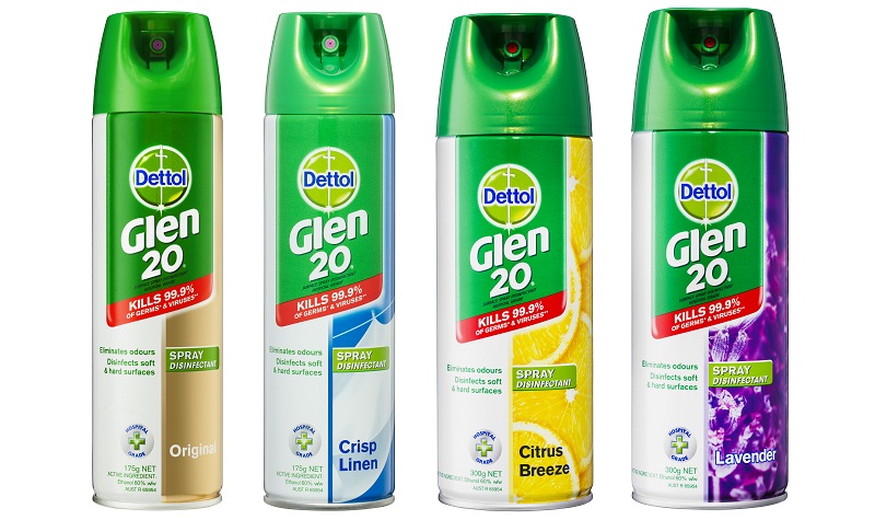 Bình Xịt Diệt Khuẩn Dettol Glen ảnh 2