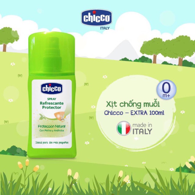 Bình xịt chống muỗi Chicco ảnh 2