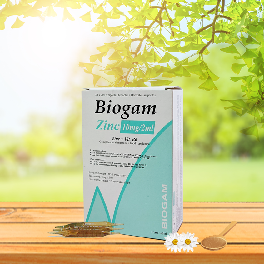 Biogam Zinc - Kẽm nước số 1 châu Âu ảnh 1