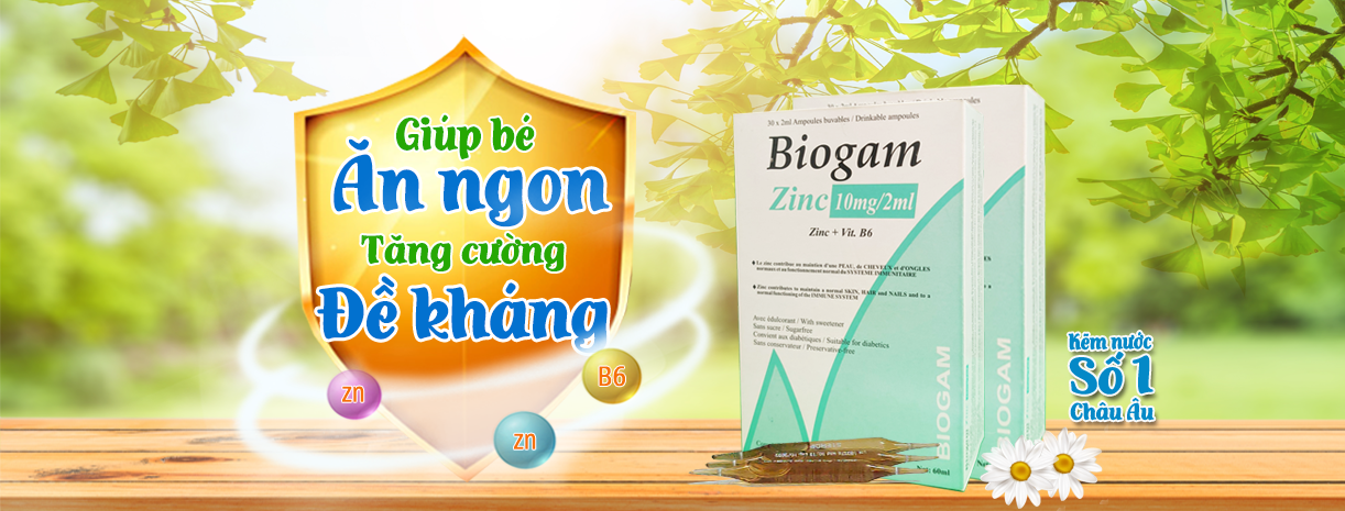 Biogam Zinc - Kẽm nước số 1 châu Âu ảnh 2