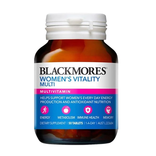 Blackmores Women's Vitality Multi - Bổ sung vitamin và khoáng chất cho phụ nữ ảnh 2