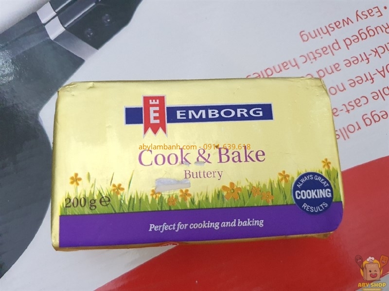 Bơ nhạt Cook & Bake Emborg ảnh 1