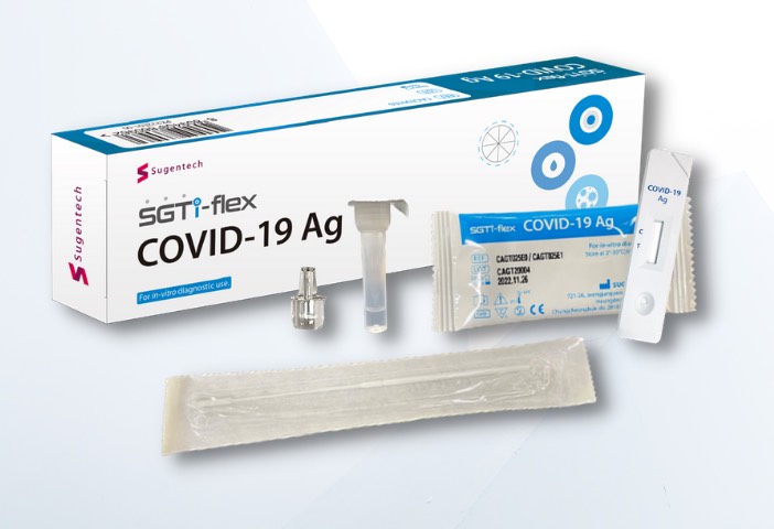 Bộ test nhanh COVID-19 Ag Sugentech SGTi-flex Hàn Quốc ảnh 1