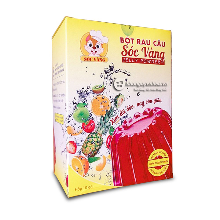 Bột Rau Câu Dẻo Sóc Vàng ảnh 1