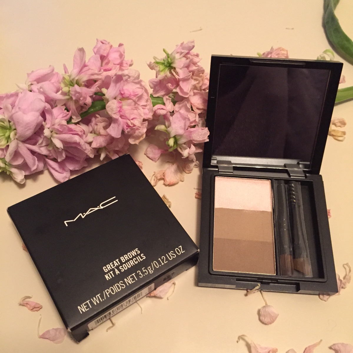 Bột Tán Chân Mày Dạng Nén MAC Great Brows Kit ảnh 1
