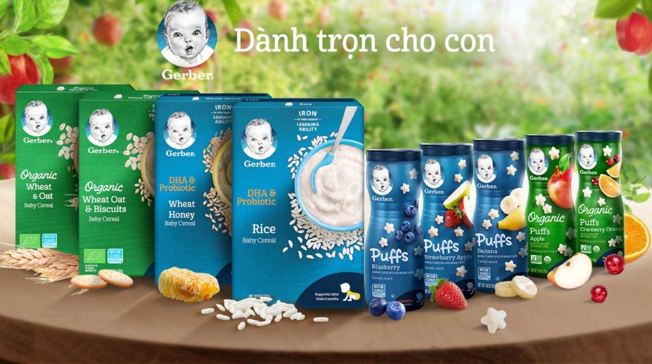 Bột ăn dặm Gerber ảnh 2