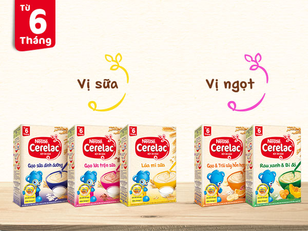 Bột ăn dặm Nestle ảnh 1