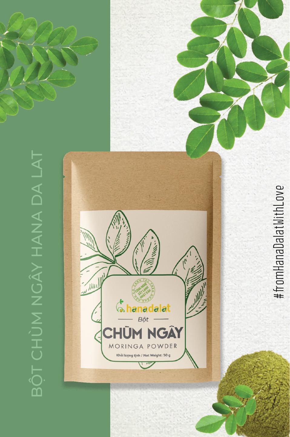 Bột chùm ngây Hana Dalat ảnh 1