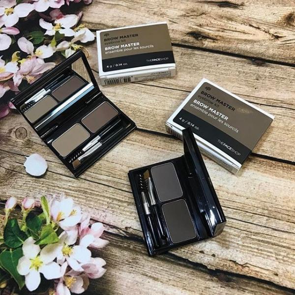 Bột kẻ chân mày The Face Shop Face it Brow Master EyeBrow Kit ảnh 2