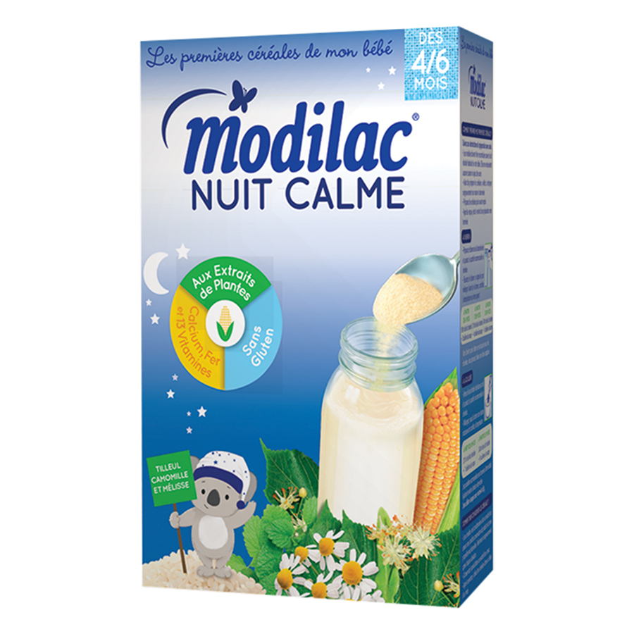 Bột lắc sữa Modilac Nuit Calme ảnh 1