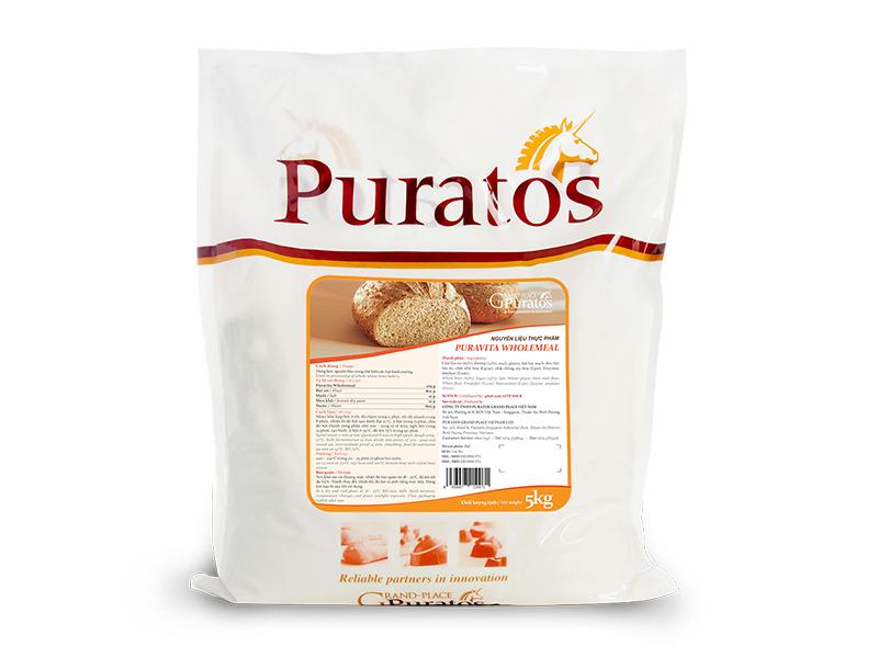 Bột mỳ nguyên cám Puravita WholeMeal Puratos ảnh 2