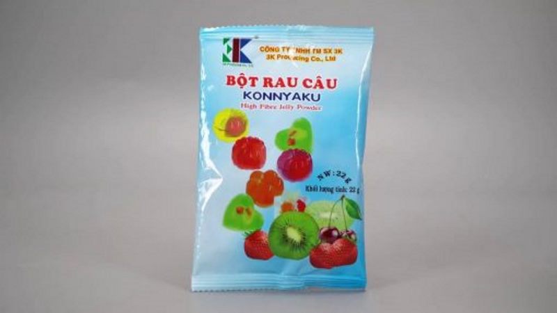 Bột rau câu không đường Konnyaku ảnh 1