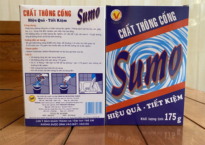 Bột thông cống Sumo ảnh 2