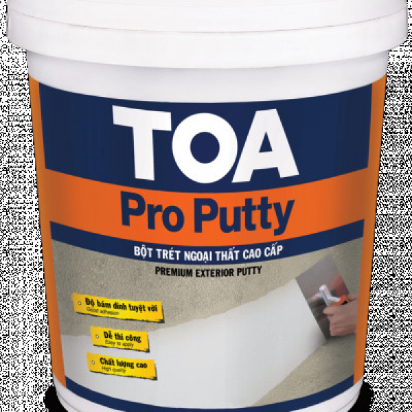 Bột trét ngoại thất cao cấp Toa Pro Putty ảnh 1