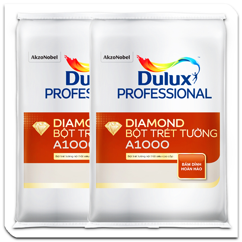 Dulux Professional bột trét tường nội thất Diamond A1000 ảnh 1