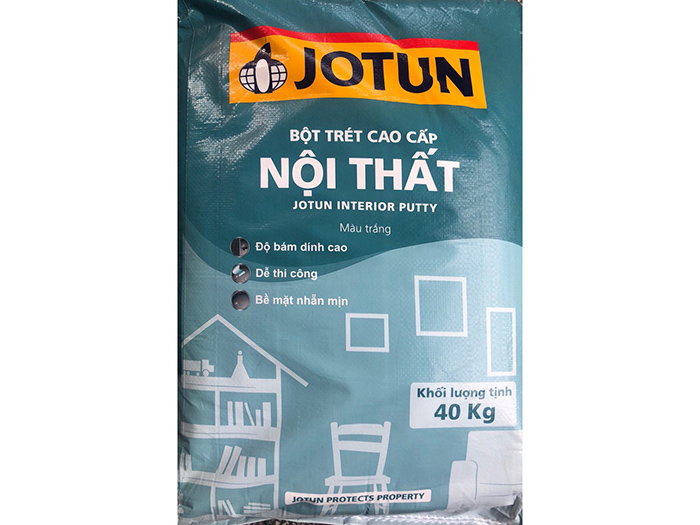 Bột trét tường Jotun Putty Interior ảnh 2