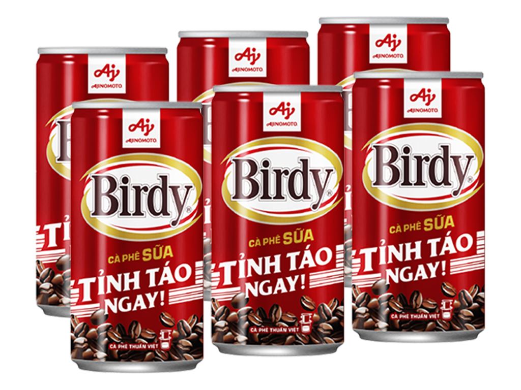 Cà phê sữa Birdy lon ảnh 1