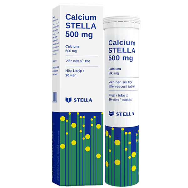 Calcium STELLA 500 mg ảnh 2