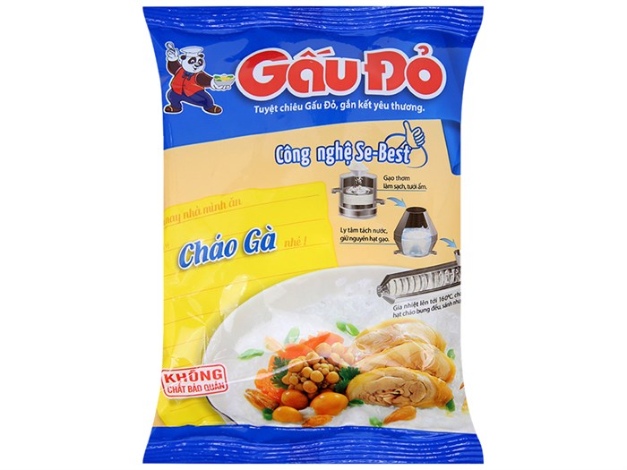 Cháo ăn liền Gấu Đỏ ảnh 1