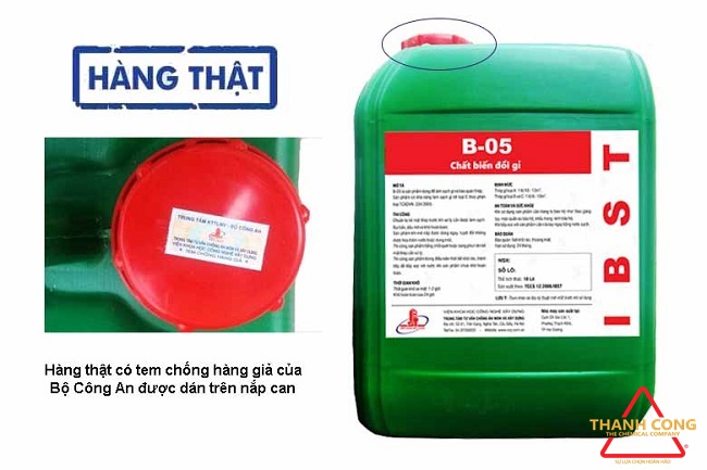 Chất tẩy gỉ B05 ảnh 1