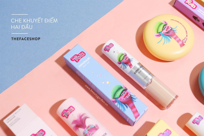 Che Khuyết Điểm Trolls Concealer Dual Veil ảnh 2