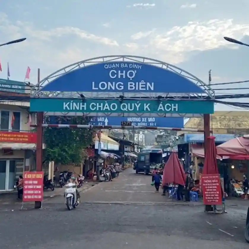 Chợ Long Biên ảnh 1