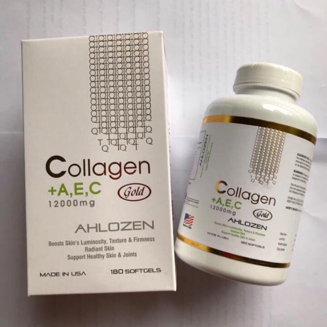 Collagen AEC Gold 12000mg Ahlozen ảnh 1