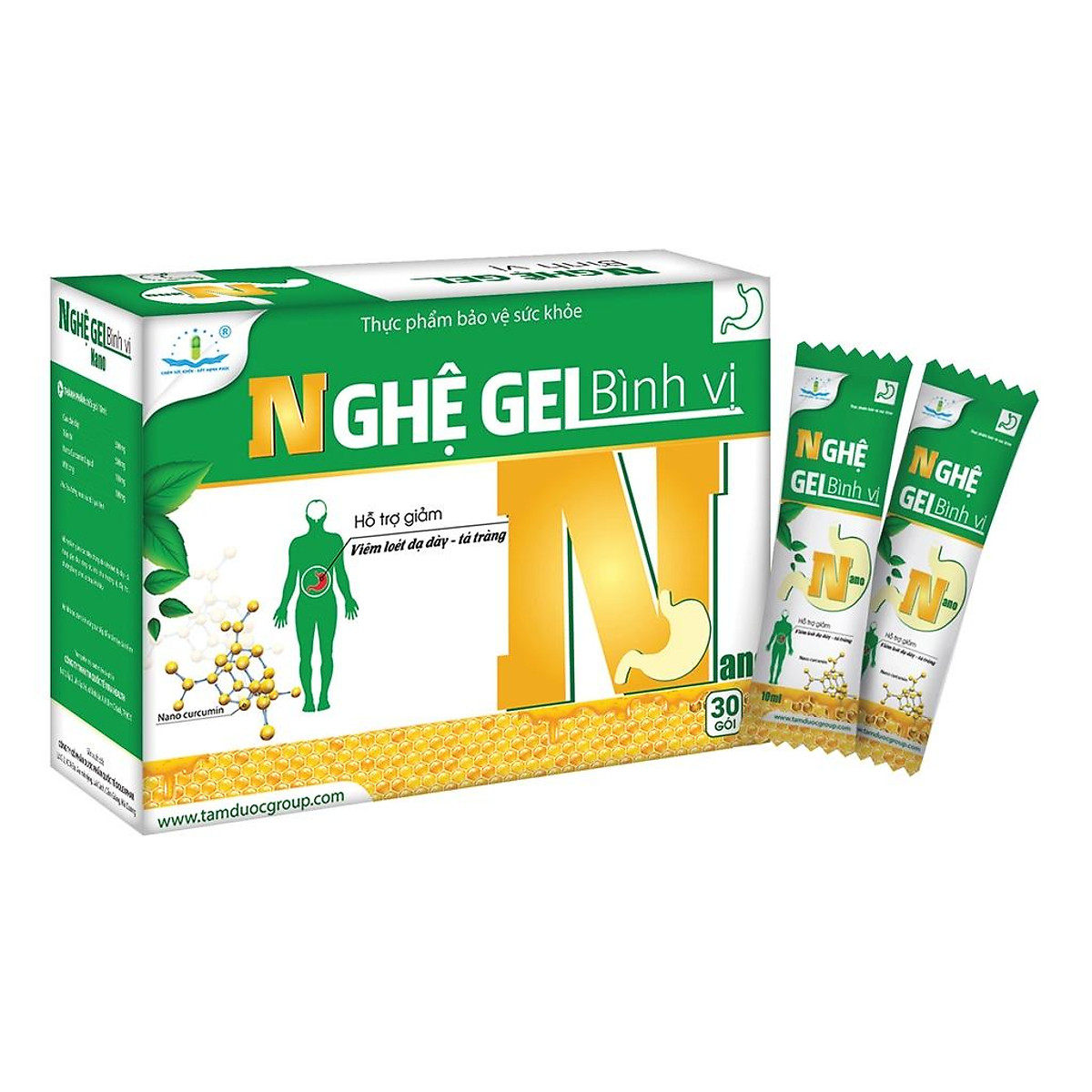 Cốm Dạ Dày Nghệ Bình Vị Granules ảnh 1