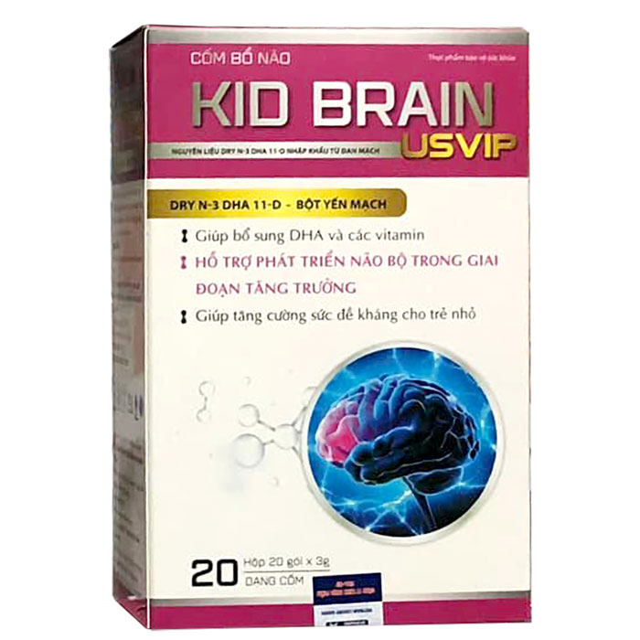 Cốm bổ não Kid Brain Usvip ảnh 1