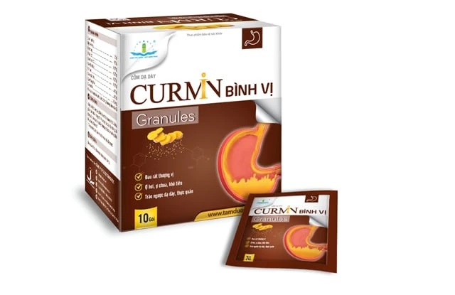 Cốm dạ dày Curmin Bình Vị Granules Dolexphar ảnh 1