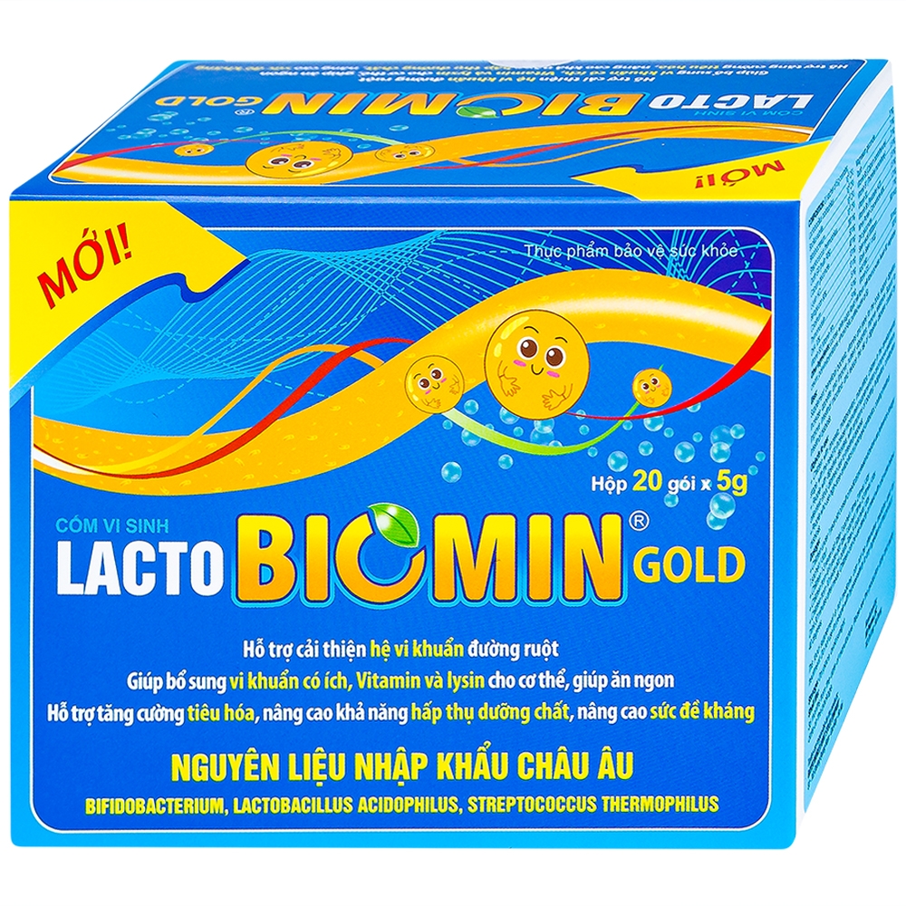 Cốm vi sinh Lacto Biomin Gold ảnh 1