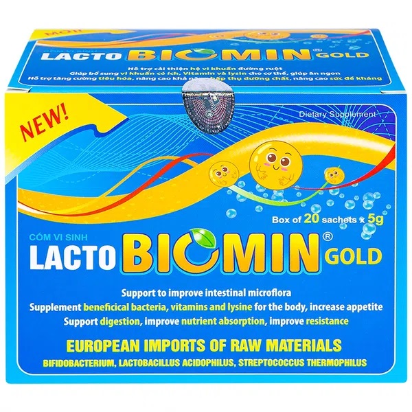 Cốm vi sinh Lacto Biomin Gold ảnh 2