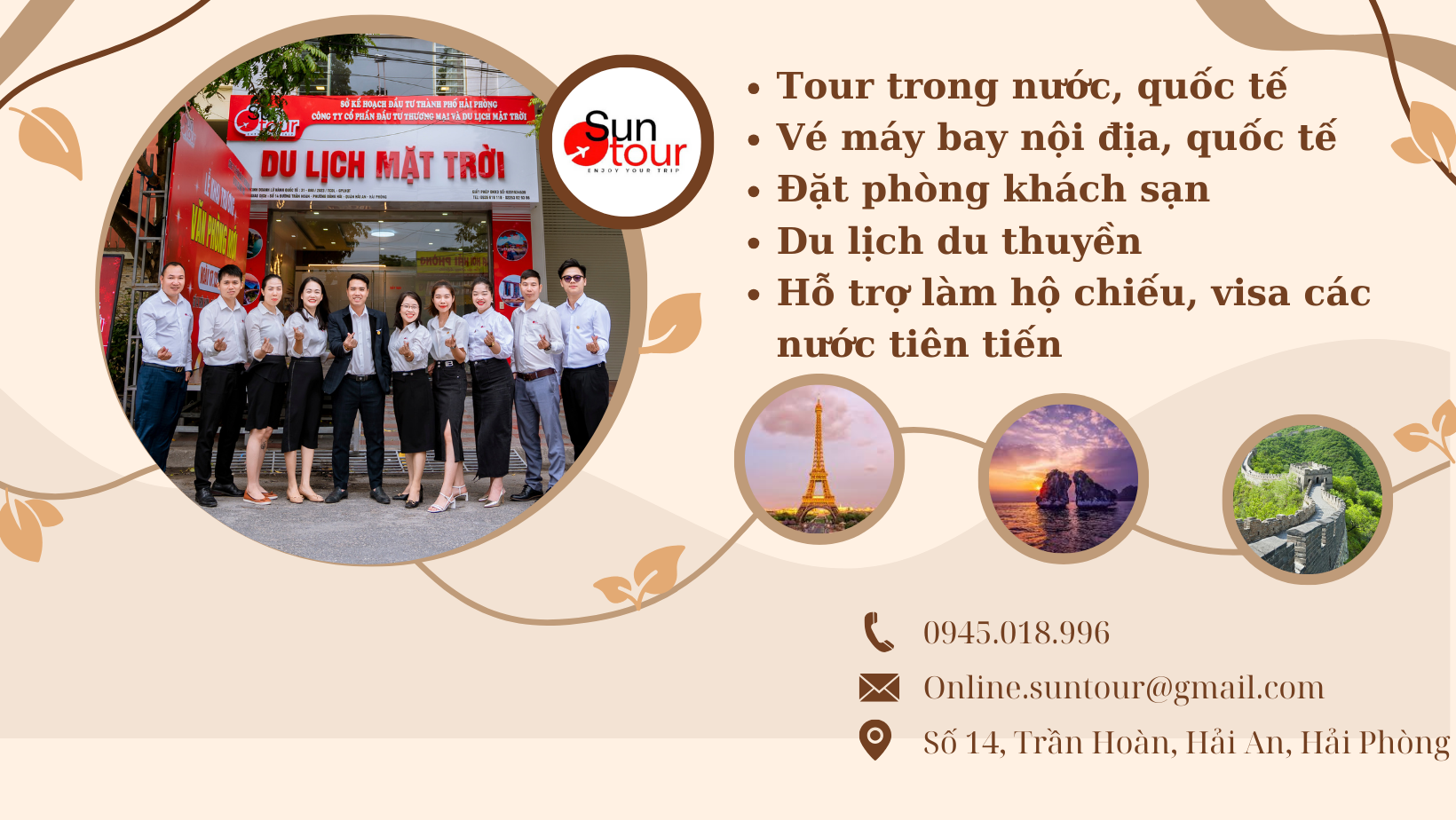 Công Ty Du Lịch Suntour Hải Phòng ảnh 1