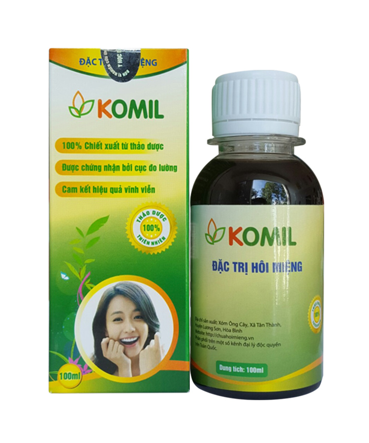 Đặc Trị Hôi Miệng Komil ảnh 2