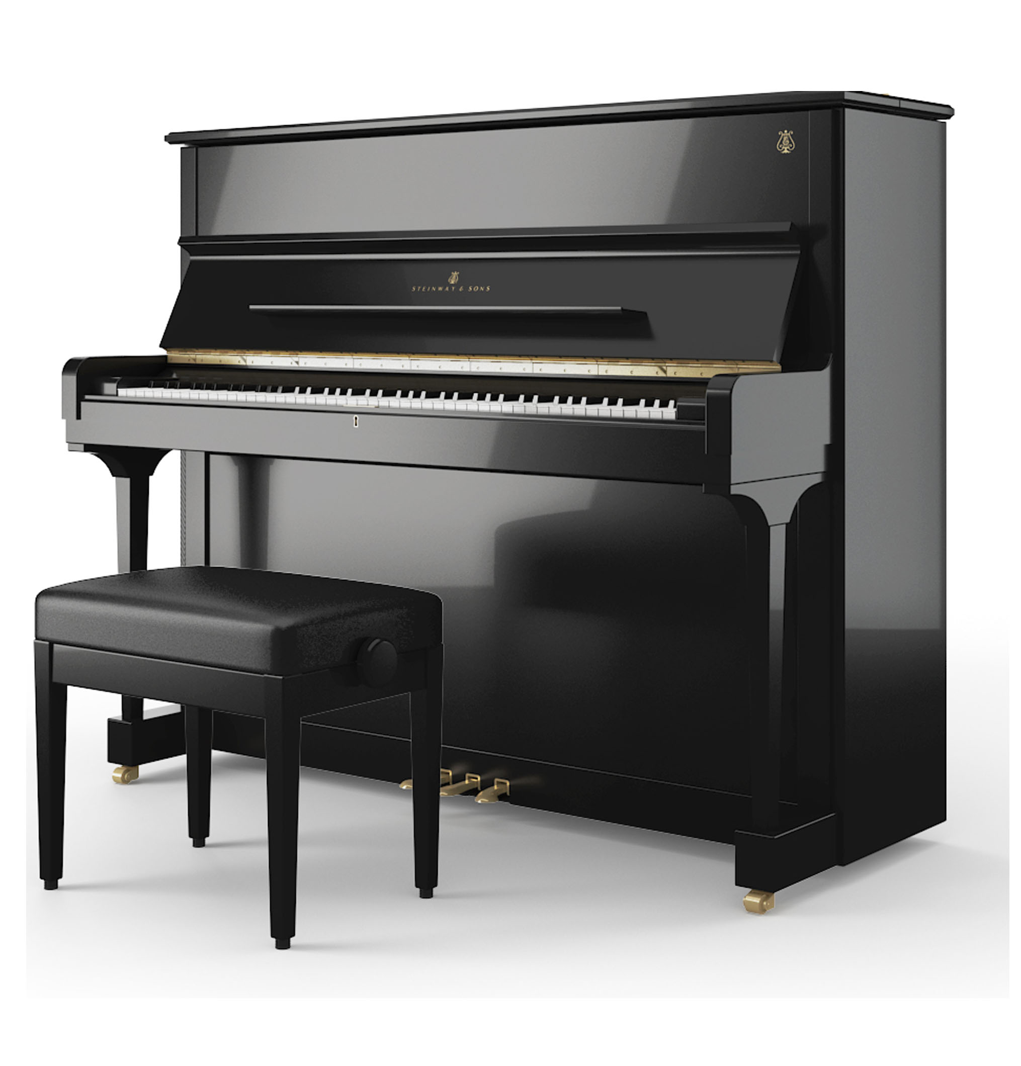 Đàn piano Upright Steinway & Sons ảnh 2