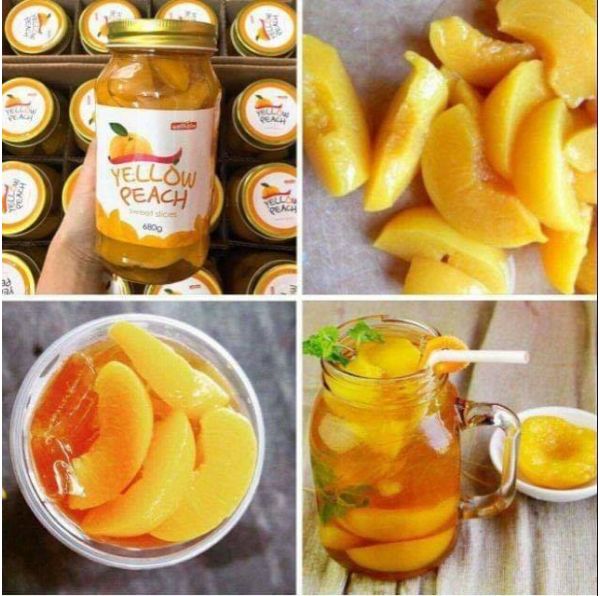 Đào ngâm Yellow Peach ảnh 1