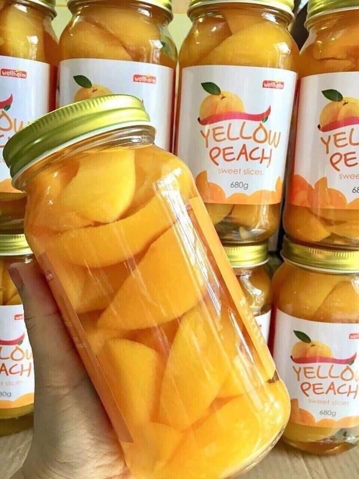 Đào ngâm Yellow Peach ảnh 2