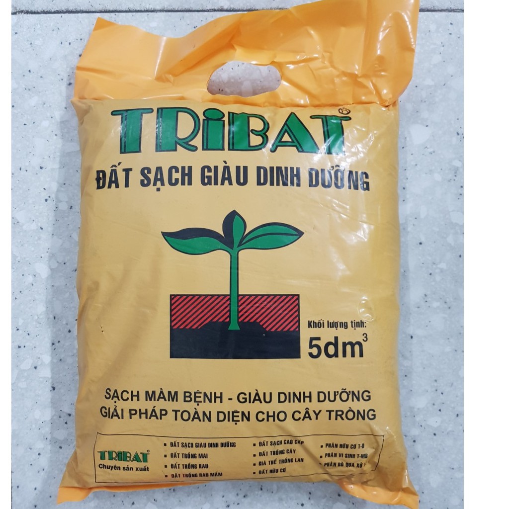 Đất sạch Tribat 5dm3 ảnh 1