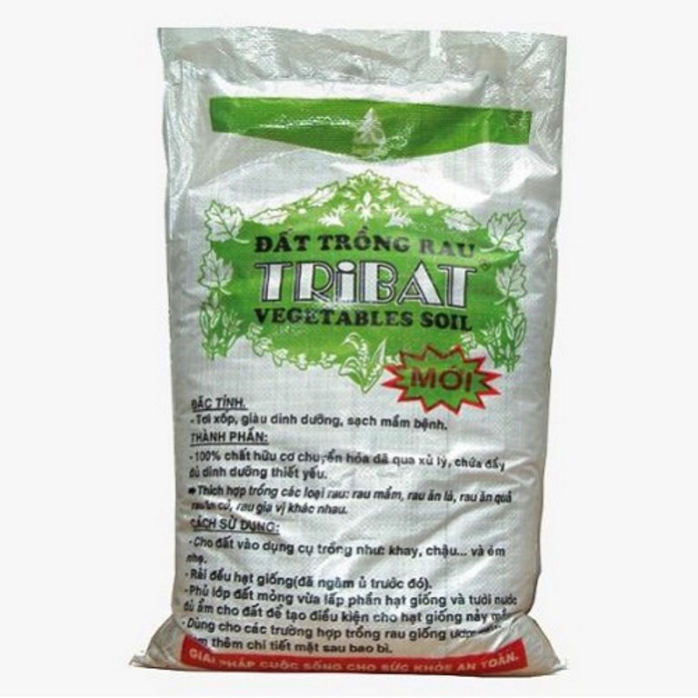 Đất sạch trồng rau Tribat ảnh 1