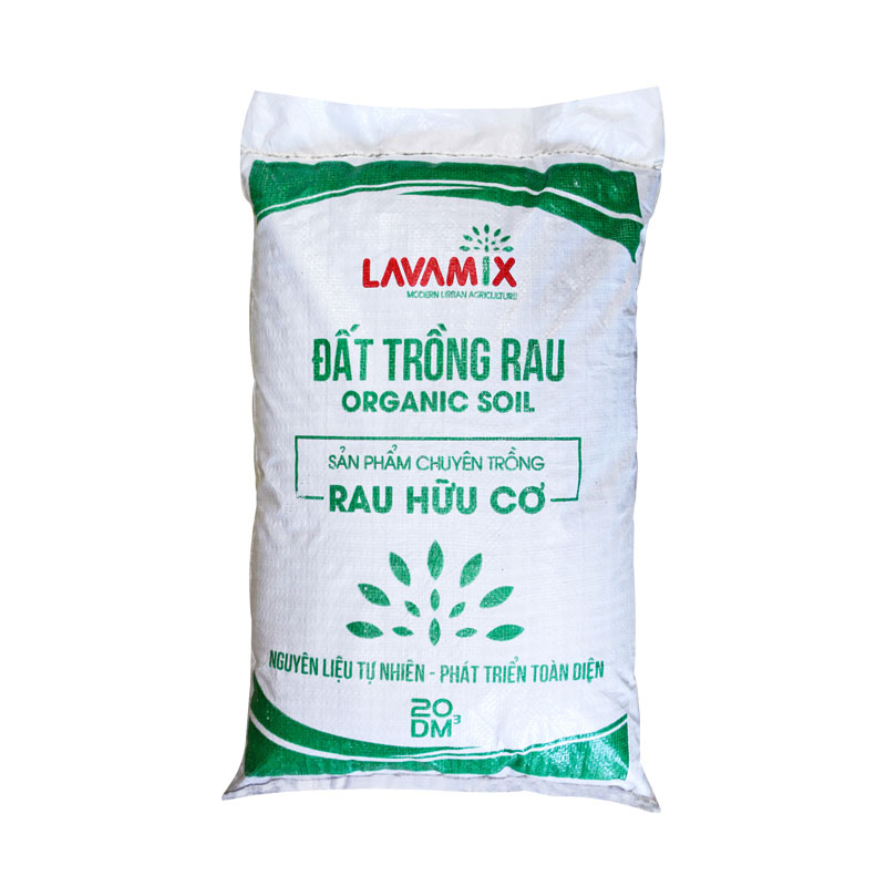 Đất trồng rau hữu cơ Lavamix ảnh 1