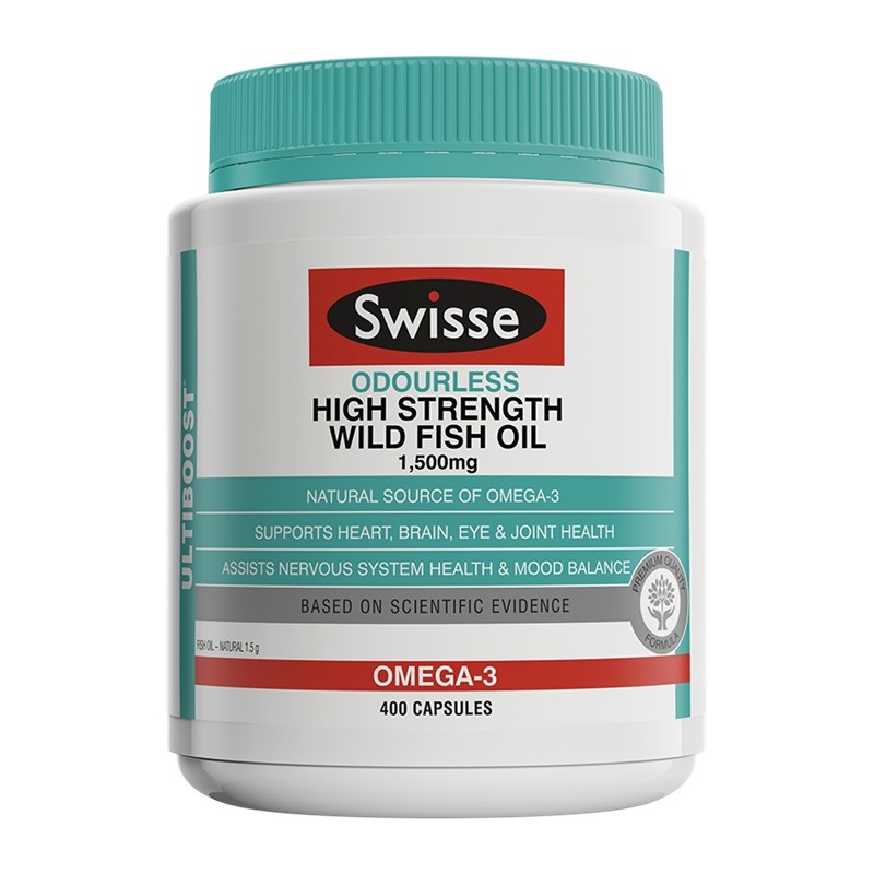 Dầu Cá Không Mùi Swisse 1500mg ảnh 1